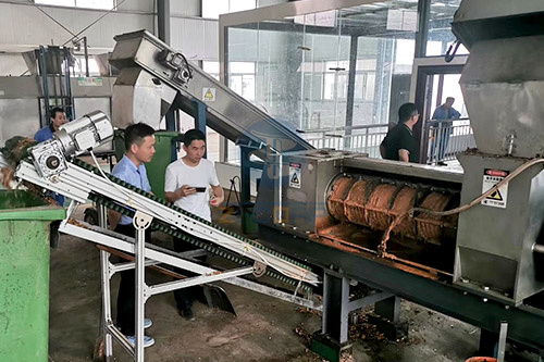 單螺旋擠壓脫水機